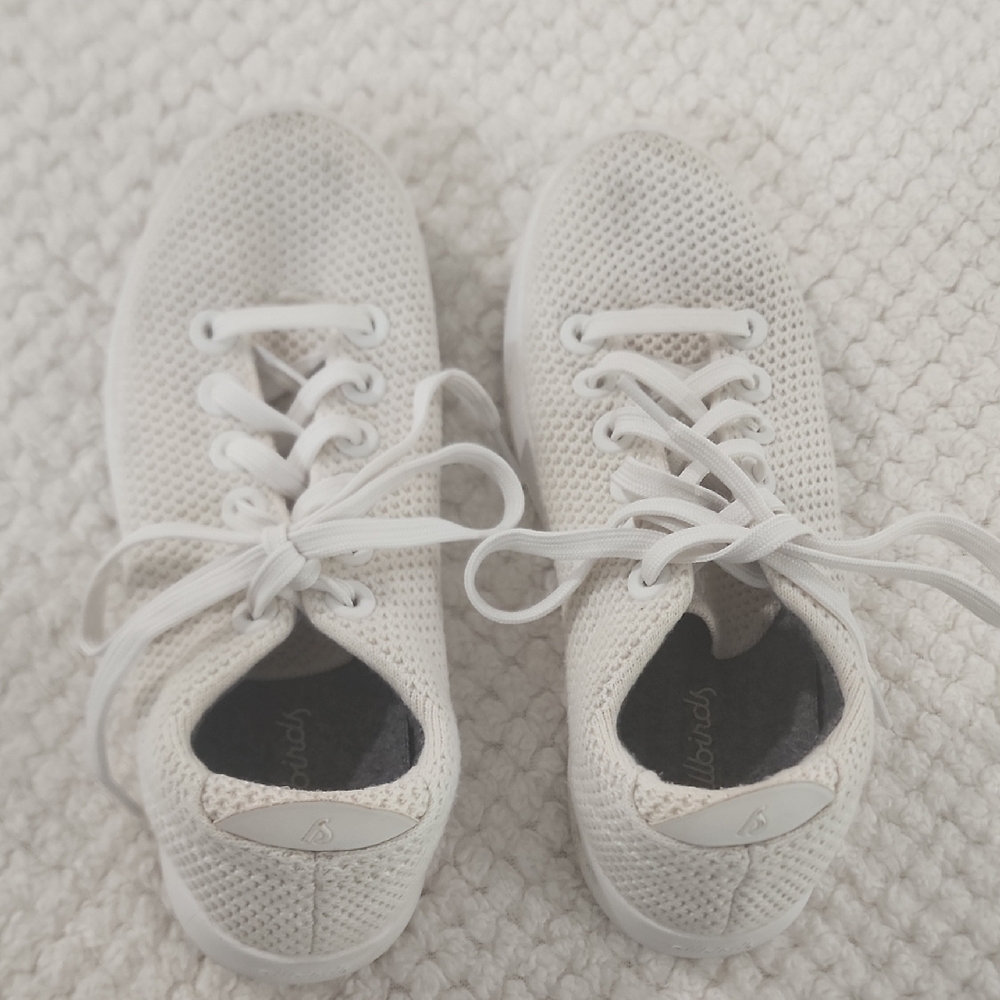 Allbirds Women's White Knit Sneakers